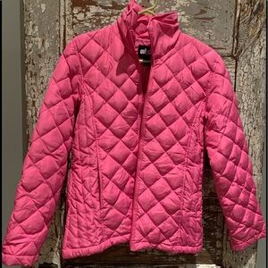 Pink Quilted Jacket